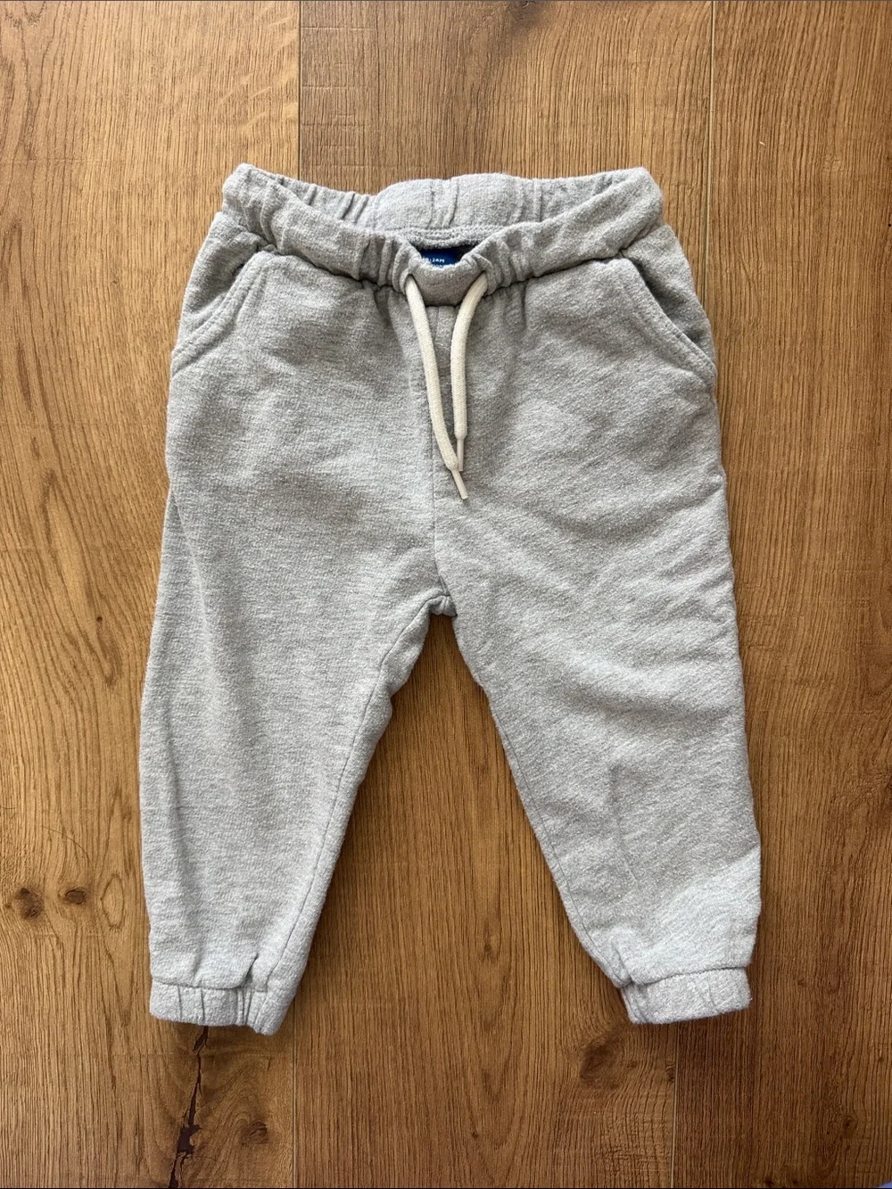 Size 18-24 mo Old Navy Light Gray Jogger Sweatpants with Drawstring